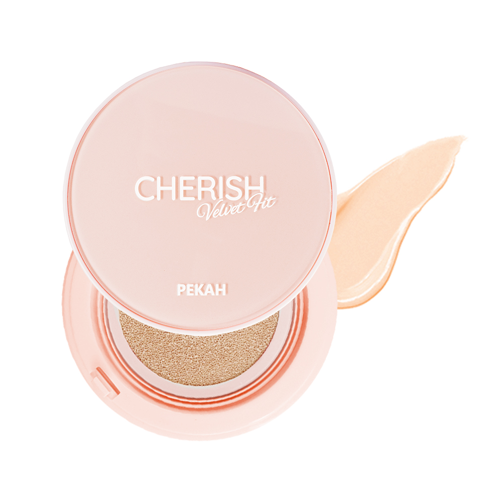 Phấn Nước Kiềm Dầu Che Khuyết Điểm Và Làm Mịn Da PEKAH - PEKAH Cherish Velvet Fit Cushion