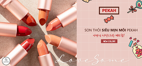 Son thỏi siêu mịn môi PEKAH