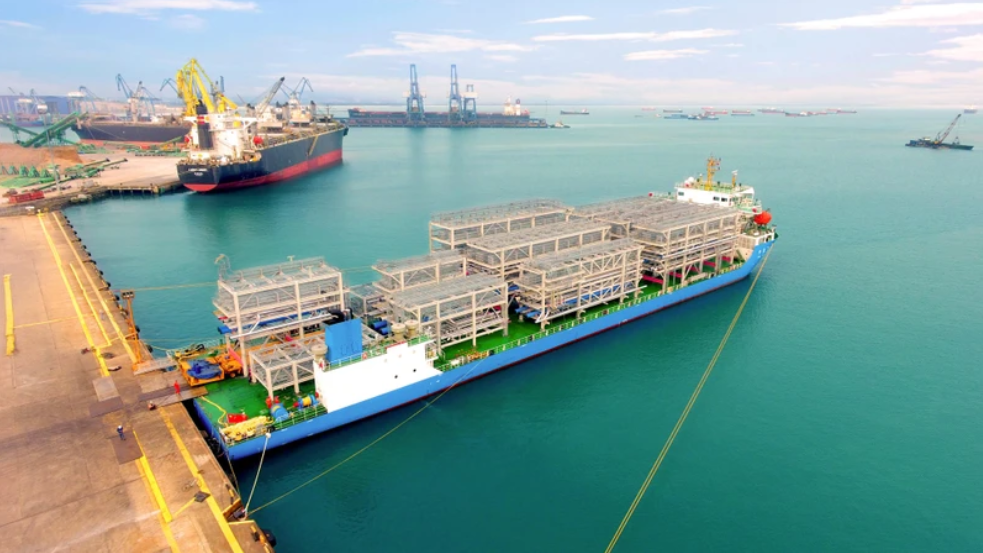 Đối Tác : Doosan Vina xuất khẩu 11 module nặng 1.226 tấn sang Singapore