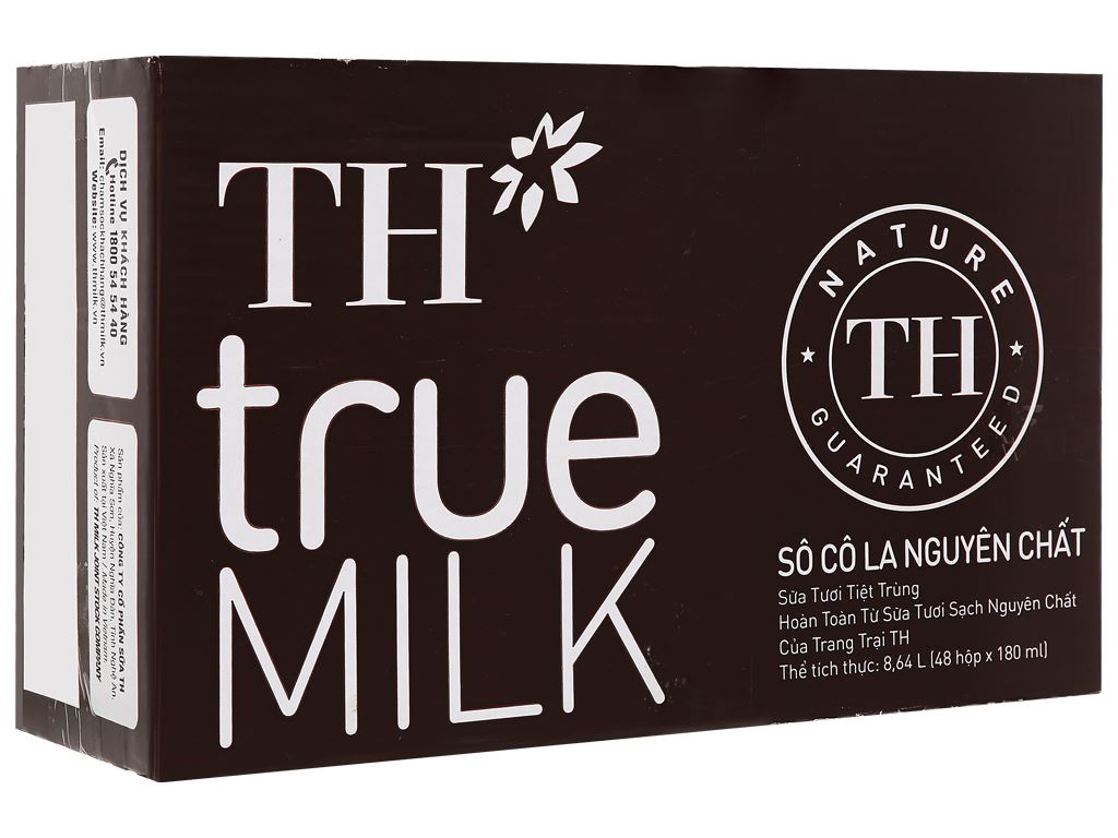 Sữa tươi tiệt trùng socola TH true MILK hộp 180ml Shop Thúy Anh