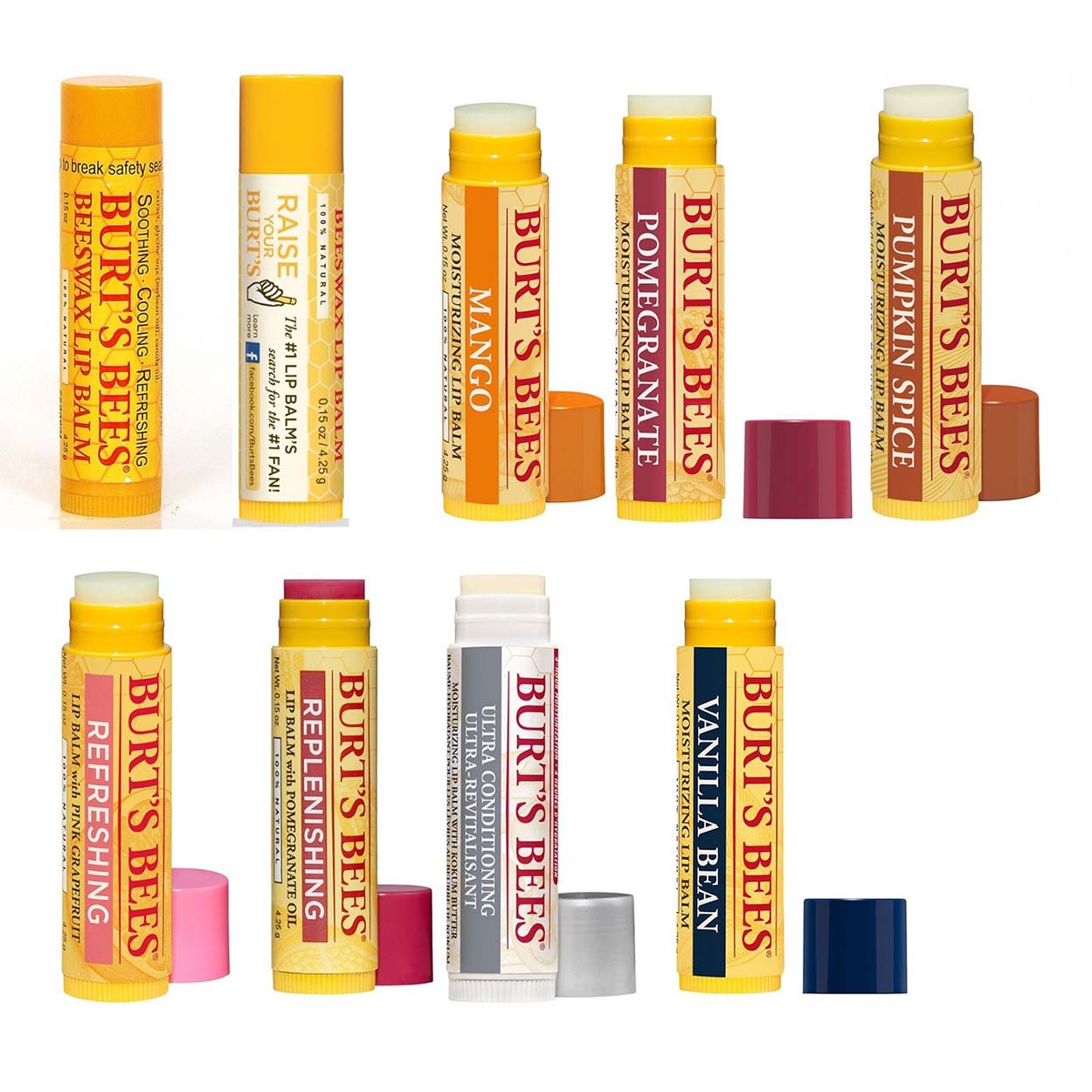 Son dưỡng môi Burt's Bees không màu dưỡng ẩm lâu và không thâm môi - Natural  Lip Balm Burts Bee | MARIS99 | Cửa hàng Mỹ phẩm Online