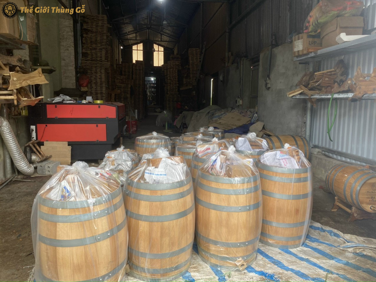 mua thùng ngâm rượu gỗ sồi tại hà nội