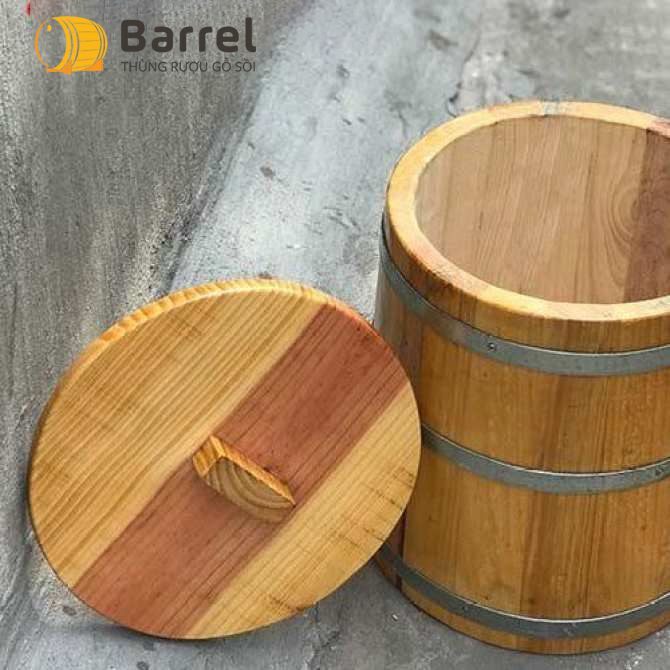 công dụng thùng đựng gạo bằng gỗ
