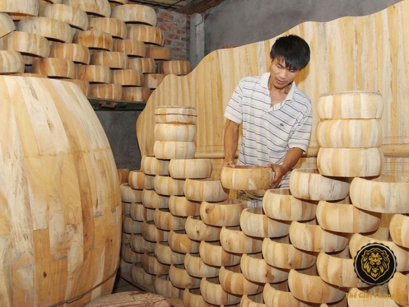 Quy trình sản xuất trống đọi tam