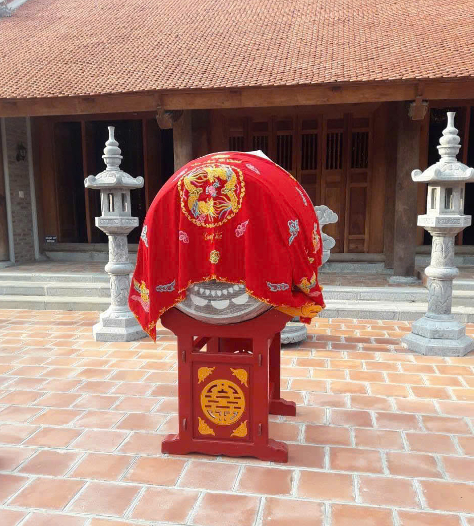 Trống Đình Làng Mặt 70cm Cao 90cm | Trống Thủ Công Đẹp, Âm Vang Rõ