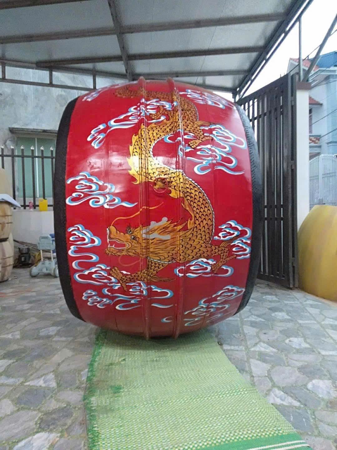 Trống Sấm_ Trống Đình Làng Mặt 100cm- 120cm- 130cm,...– Tiếng Sấm Vang, Phù Hợp Đình Làng Quy Mô Lớn