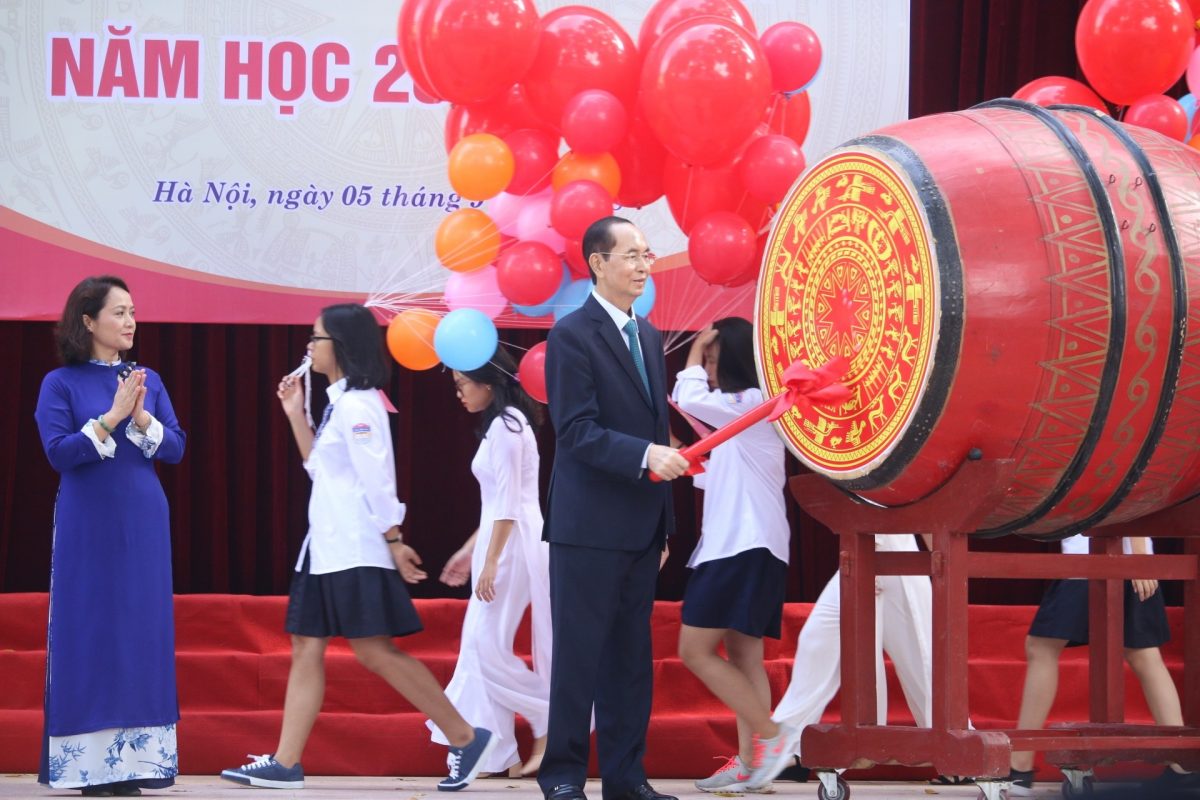 Trống Khai Giảng - Trống Trường Khai Giảng Làng Nghề Đọi Tam Giá Tốt