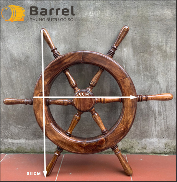 Vô Lăng Lái Tàu Gỗ