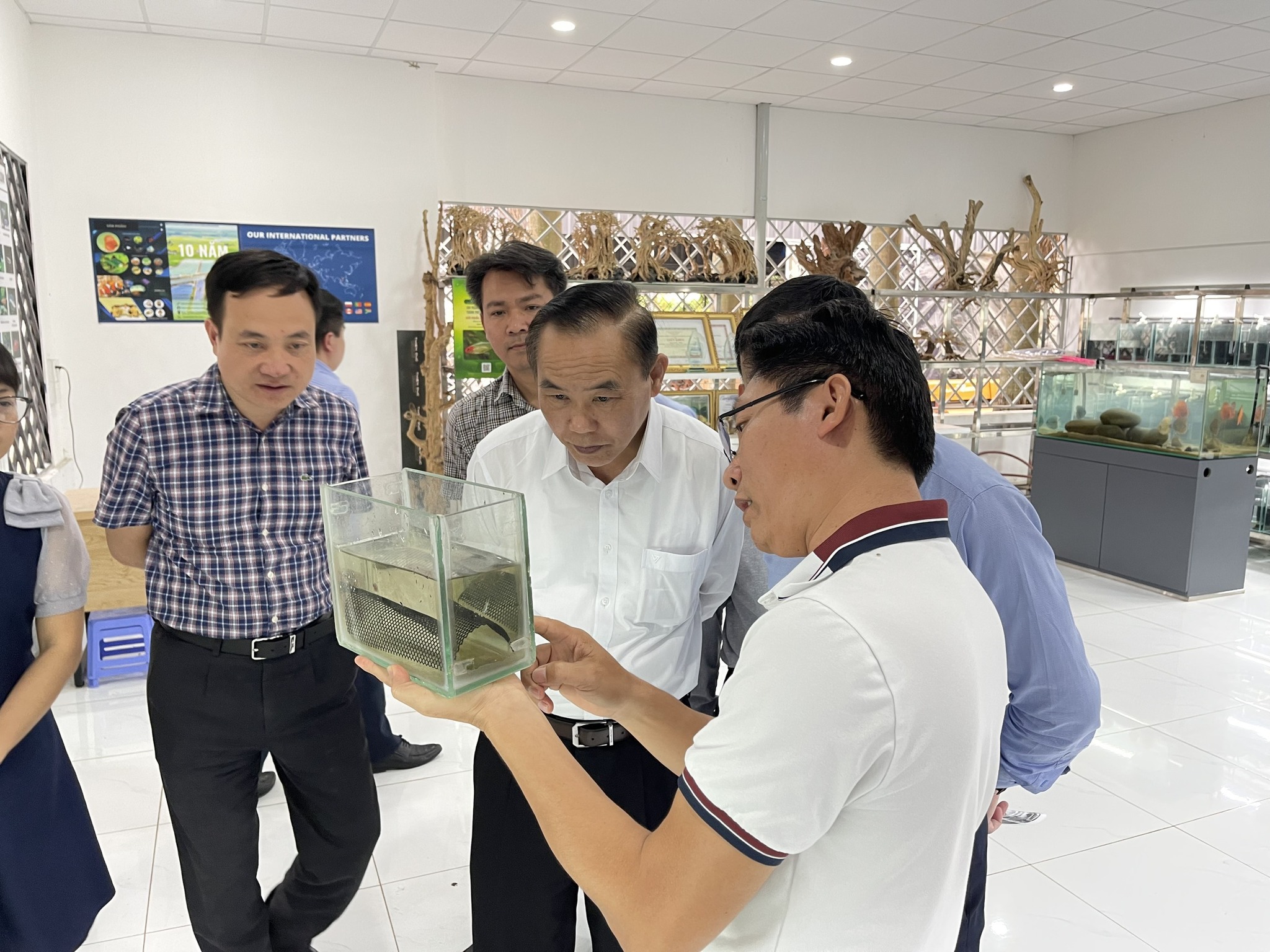 Tiếp đoàn Sở nông nghiệp và Phát triển nông thôn Thành phố Hồ Chí Minh