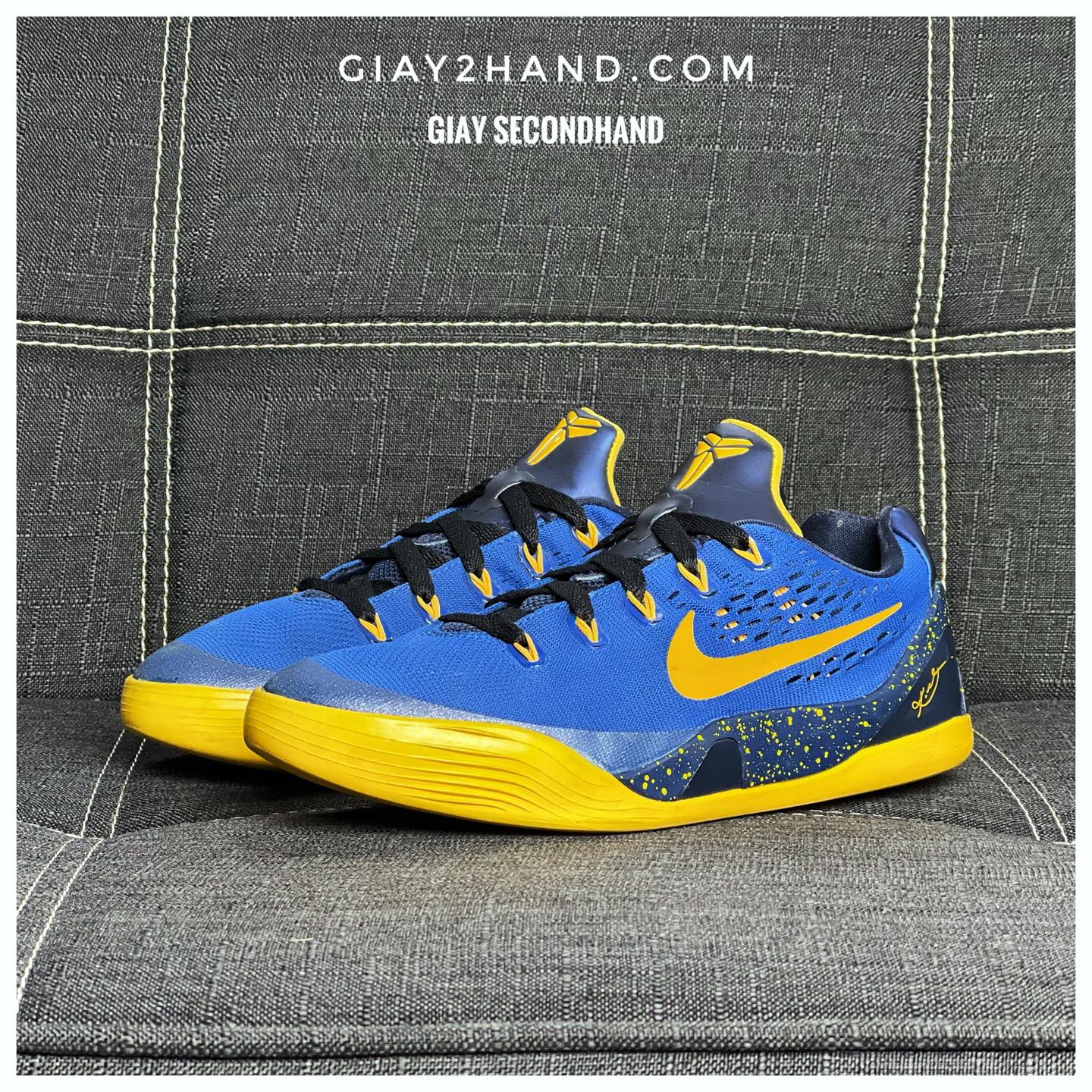 Secondhand] Giày Bóng Rổ Nike Kobe 9 Chính Hãng 653593-401 - Tiệm Giày Cũ  Sài Gòn