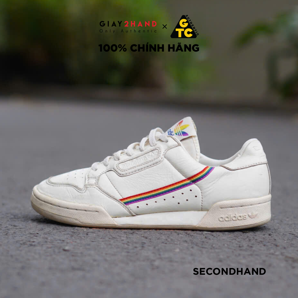 2hand Giay Th Thao ADIDAS CONTINENTAL 80 PRIDE EF2318 C CHINH HANG Ti m Giay C Sai Gon