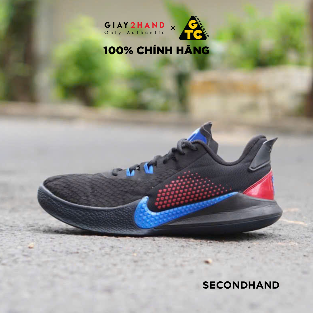 2hand Giay Bong R Cay Outdoor NIKE KOBE MAMBA FURY EP BLACK RACER BLUE CK2088 004 C CHINH HANG