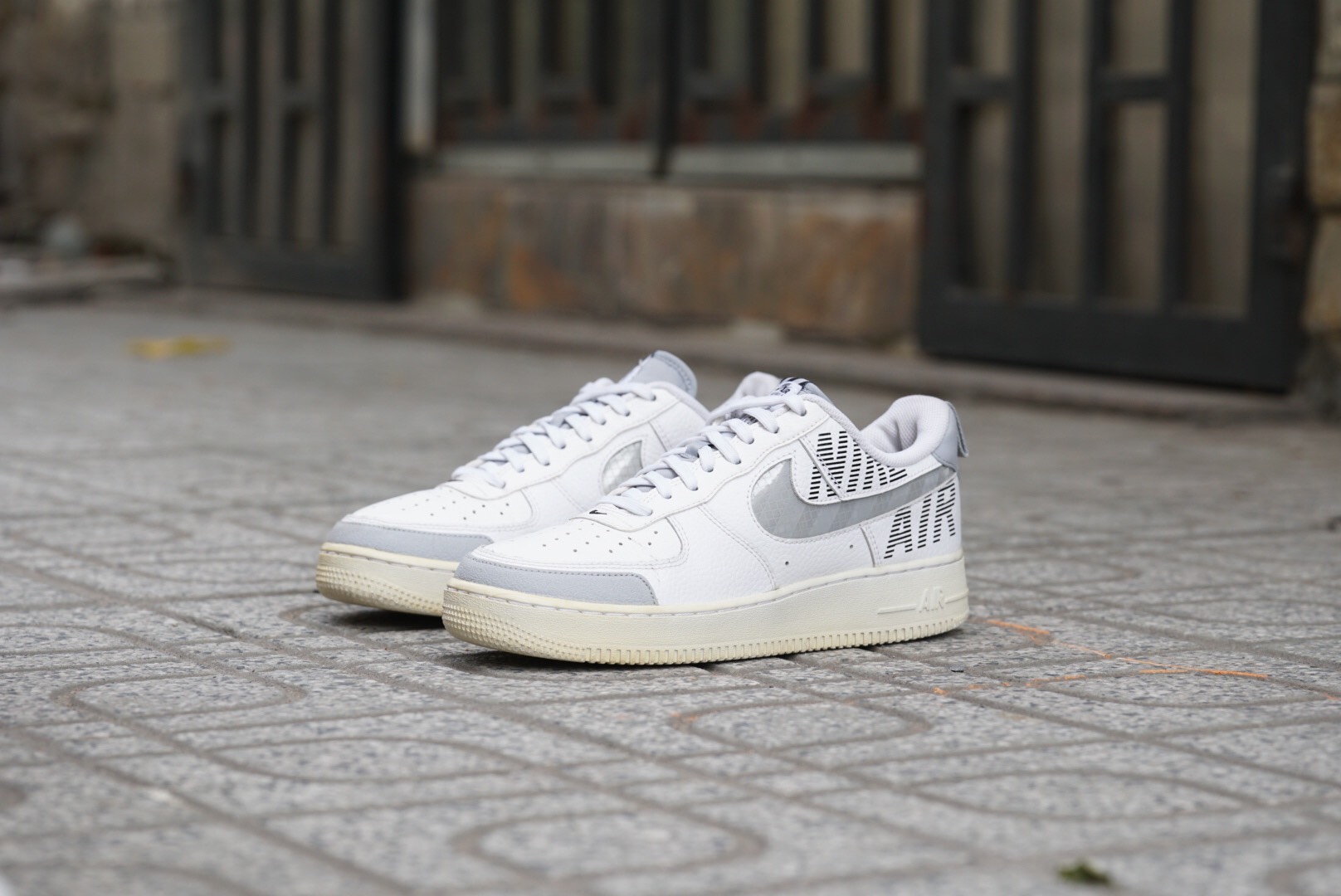 nike af1 under construction white