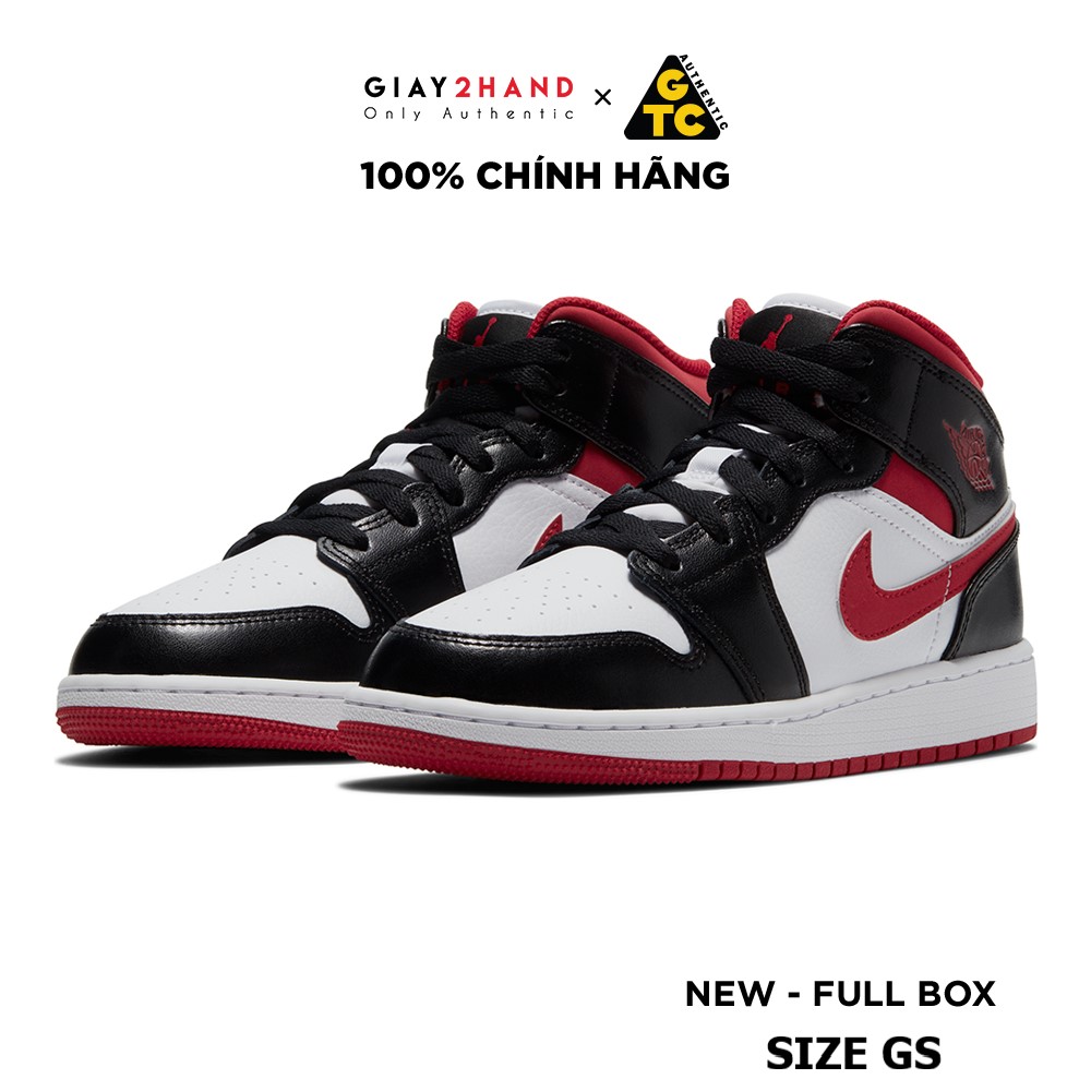 NEW) NIKE AIR JORDAN 1 MID GYM RED 