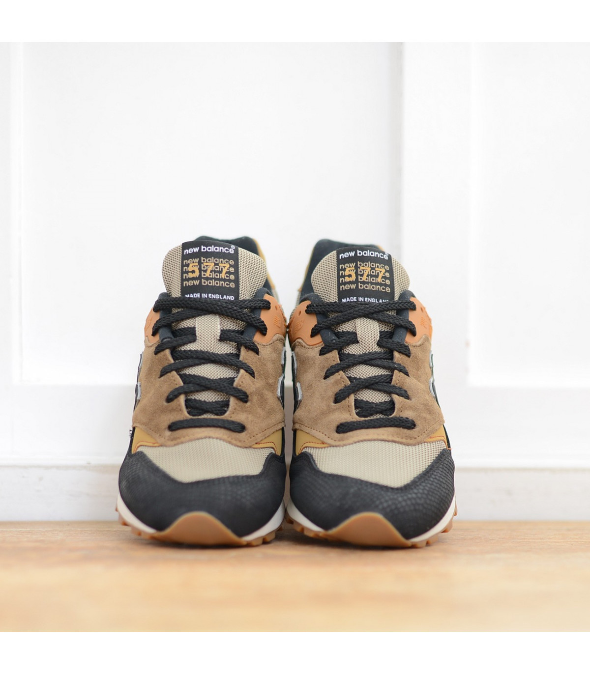 [AUTHENTIC 100%] [TẶNG DÉP] Giày Sneaker Thể Thao NEW BALANCE M 577 COB  MADE IN UK TAN/BLACK - M577COB - NEW 100% FULLBOX