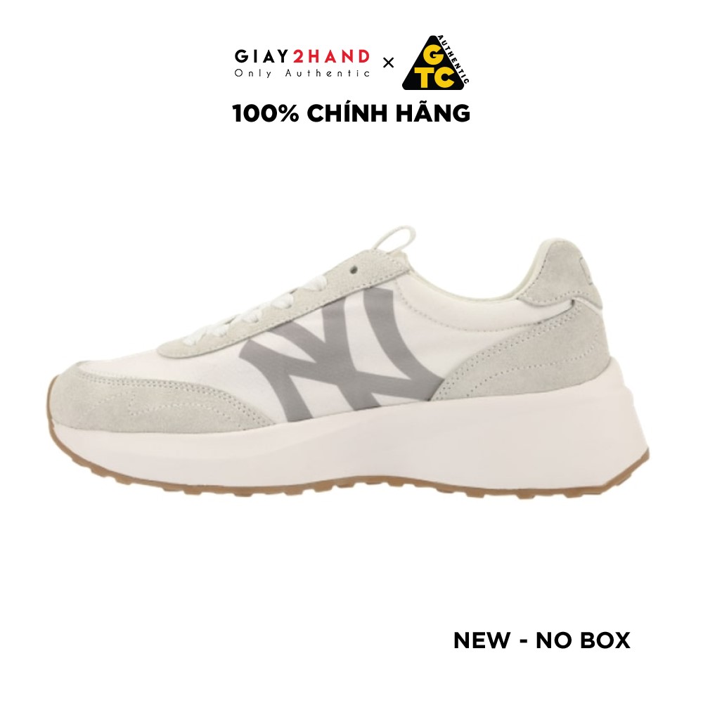 Giày thể thao MLB chunky NY đen off white giày sneaker MLB NY Chunky đen  bản mới 2022 độn đế tôn dáng dành cho nam nữ đầy đủ bill box  MixASale