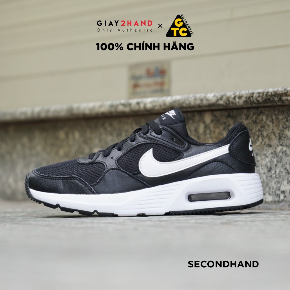 [2hand] Nike Air Max SC Black White CW4555-002 GIÀY CŨ CHÍNH HÃNG