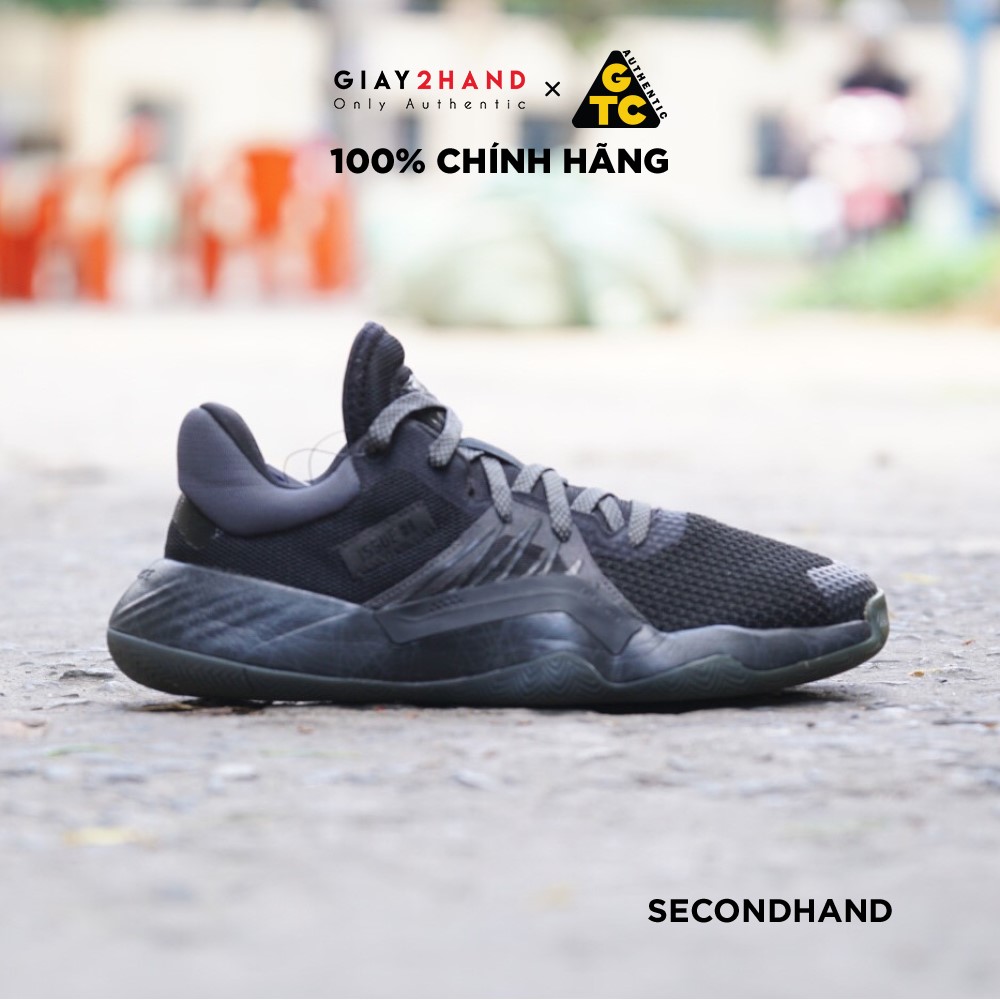 2hand ADIDAS DON ISSUE 1 BLACK FV5579 GIAY C CHINH HANG