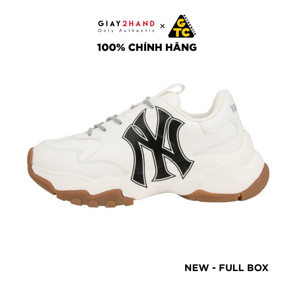 Giày MLB Bigball Chunky High New York Yankees Black 32SHU101150L  Sneaker  Daily