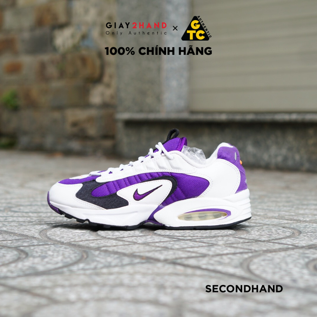 2hand Giay Th Thao NIKE AIR MAX TRIAX 96 RETRO PURPLE CD2053 102 GIAY C CHINH HANG