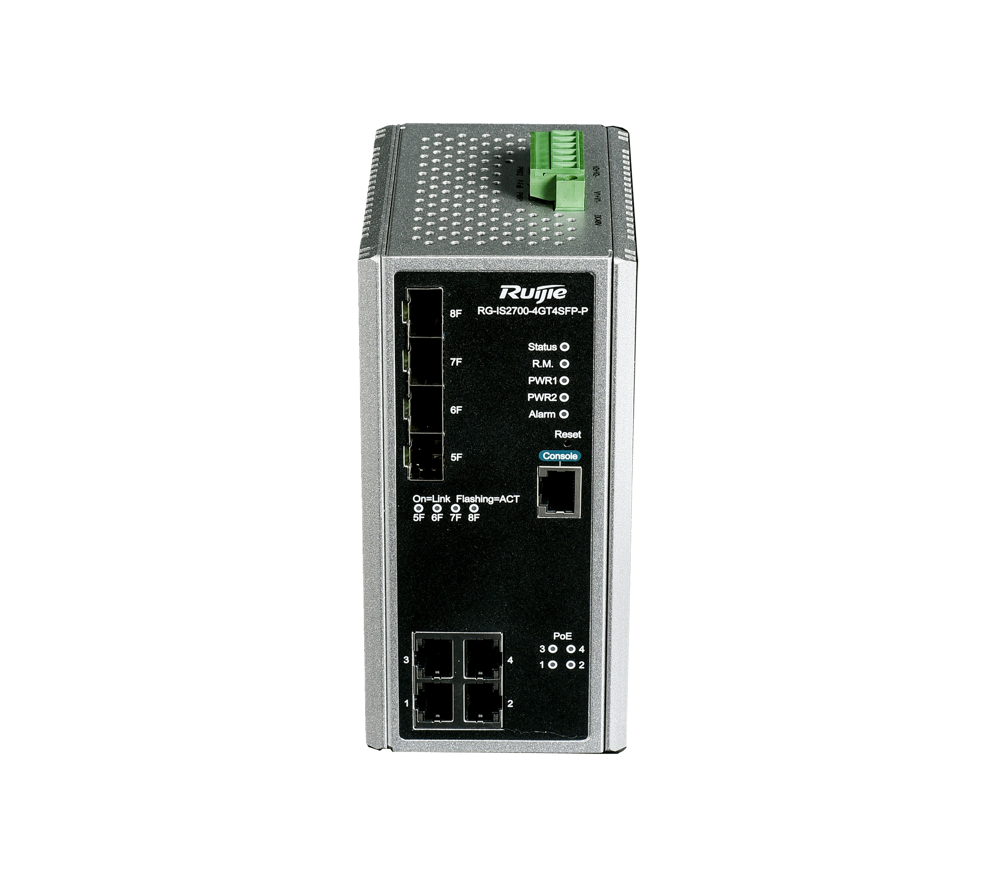 Thiết bị chuyển mạch công nghiệp Ruijie RG-IS2700-4GT4SFP-P