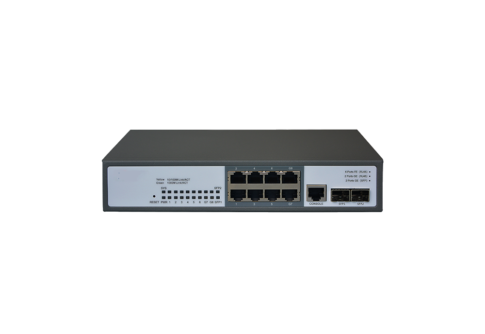 Thiết bị chuyển mạch switch 10-Port Gigabit L2 Managed Switch TG-NET SG2510
