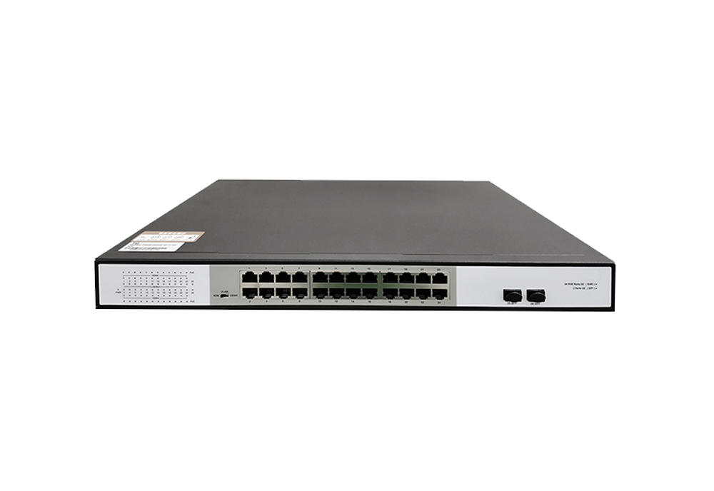 Thiết bị chuyển mạch switch 26-Port Gigabit Unmanaged POE Switch TG-NET SG1026P