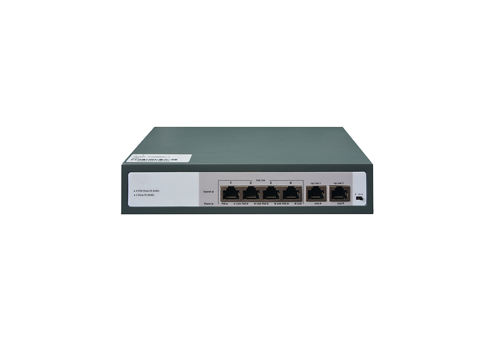 Thiết bị chuyển mạch switch PoE 6-Port 10/100Mbps Unmanaged POE Switch TG-NET SF1206TUP