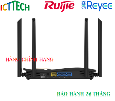 Thiết bị thu phát sóng wifi Reyee (by Ruijie) RG-EW1200G PRO