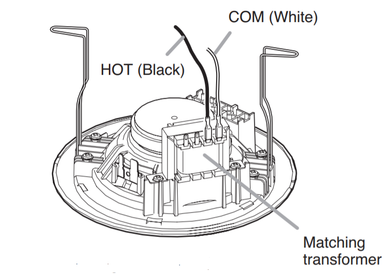 Loa gắn trần TOA PC-648R