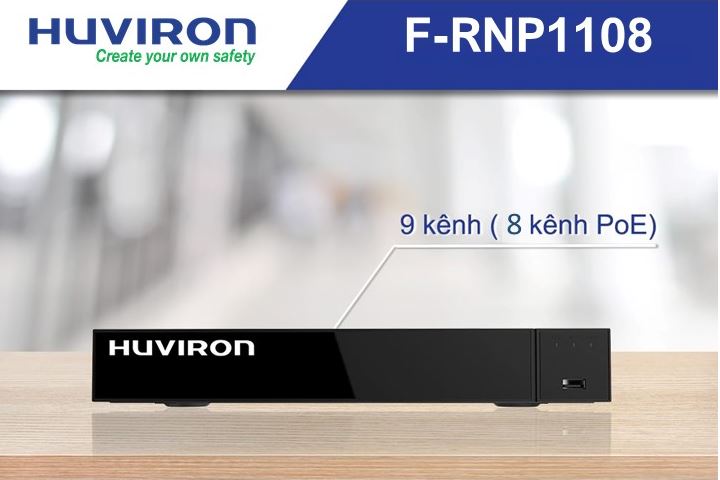 Đầu ghi hình IP Huviron F-RNP1108