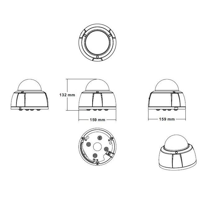Camera IP thân cầu Huviron F-ND223/AIP