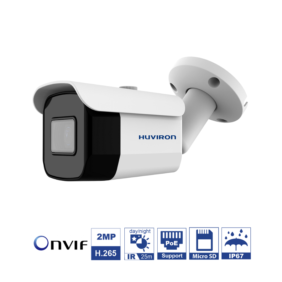 Camera IP thân trụ Huviron F-NP222/P
