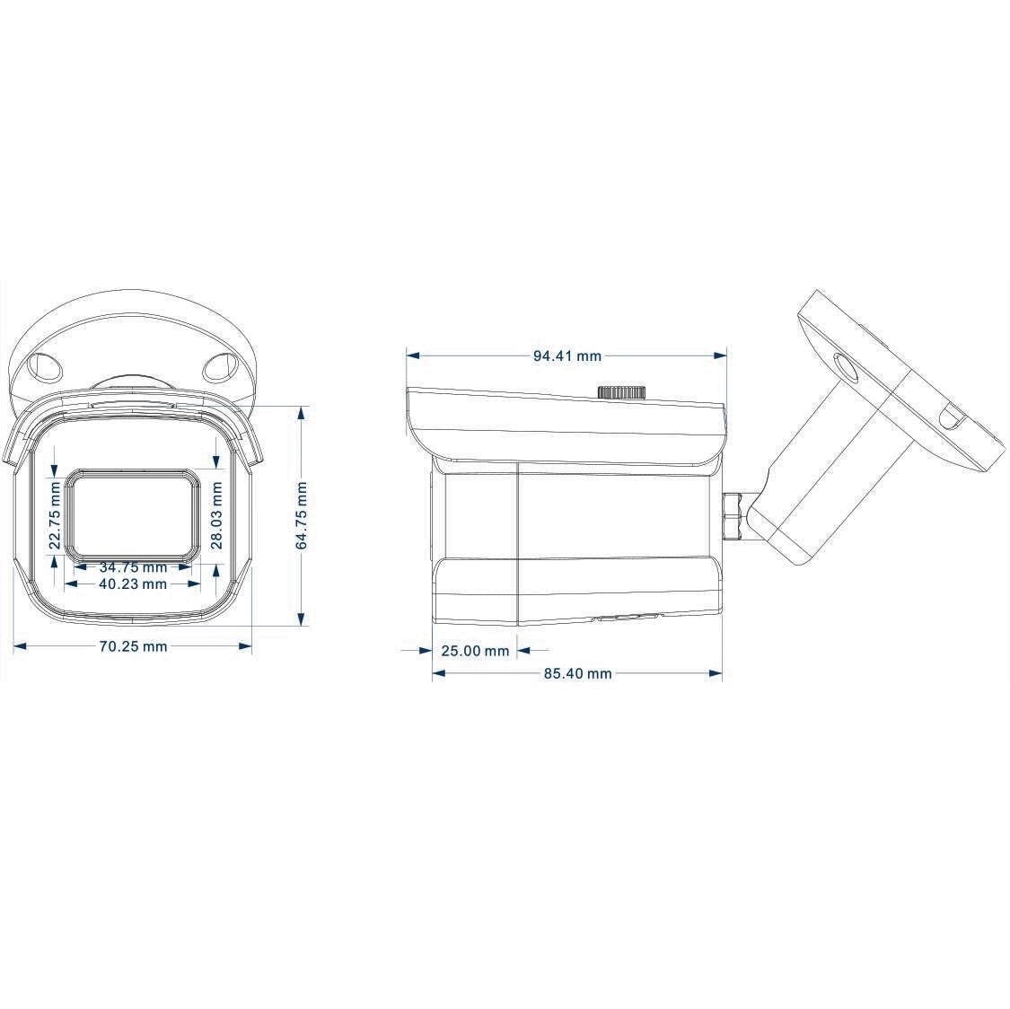 Camera IP thân trụ Huviron F-NP232/P