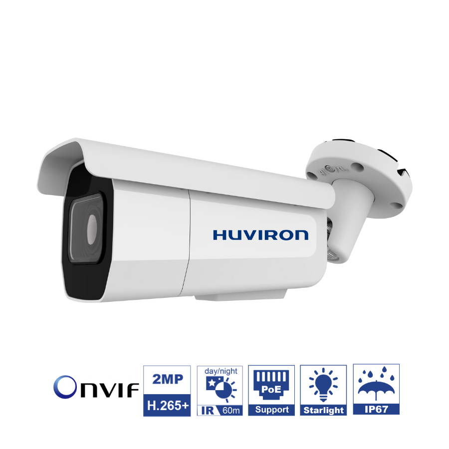 Camera IP thân trụ Huviron F-NP283S/P-2