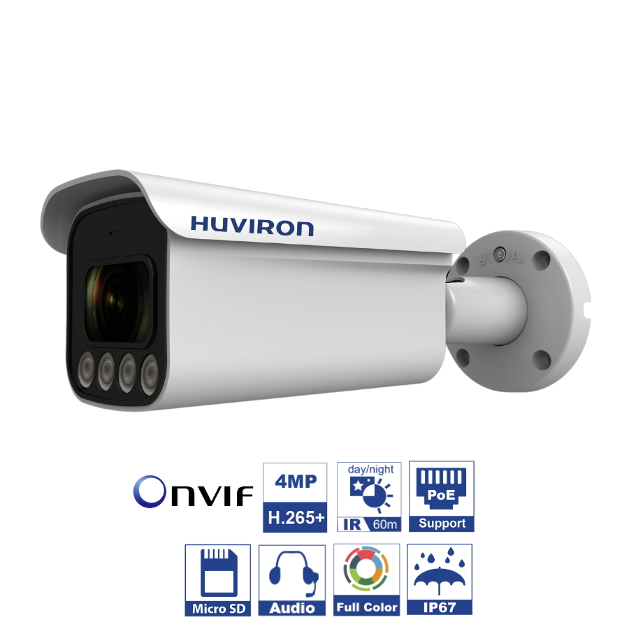 Camera IP thân trụ Huviron F-NP437F/P-A(F-NP439F/P-A)