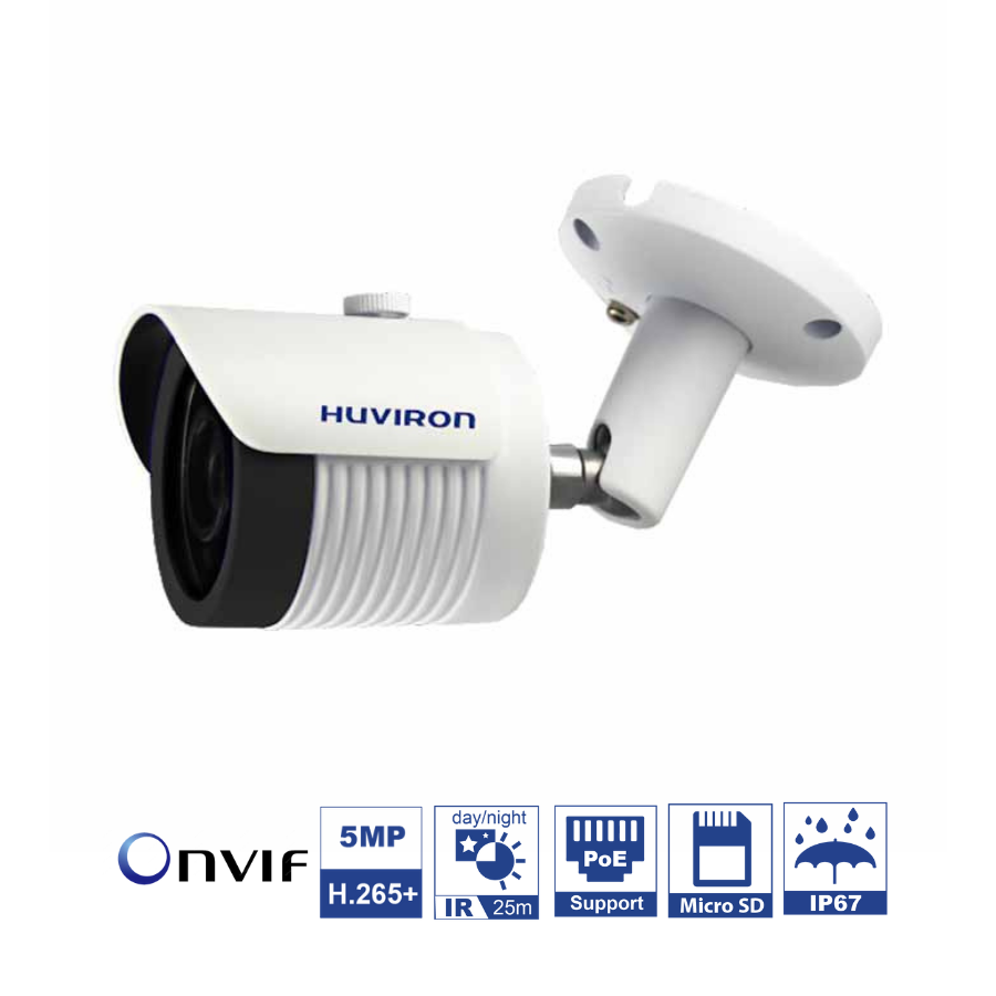 Camera IP thân trụ Huviron F-NP531/P