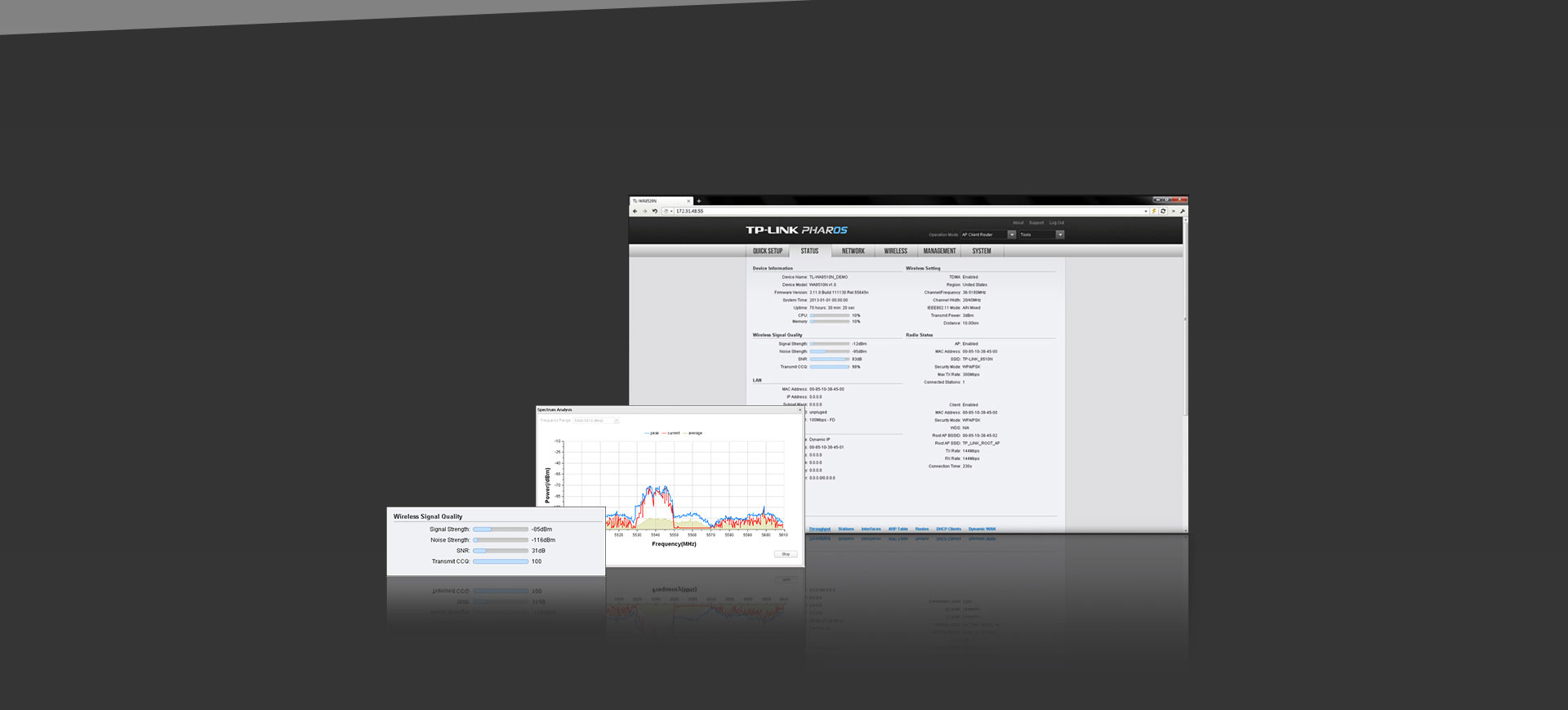 Thiết bị phát wifi TP-Link CPE220 2.4GHz 300Mbps 12dBi Outdoor CPE