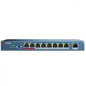 Switch PoE 8 cổng(1 cổng Uplink) DS-3E0109P-E(C)
