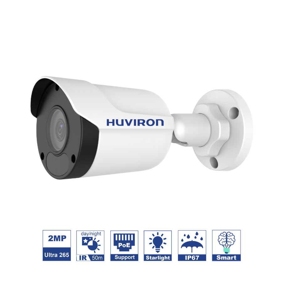Camera IP thân trụ Huviron HU-NP222DS/I5E