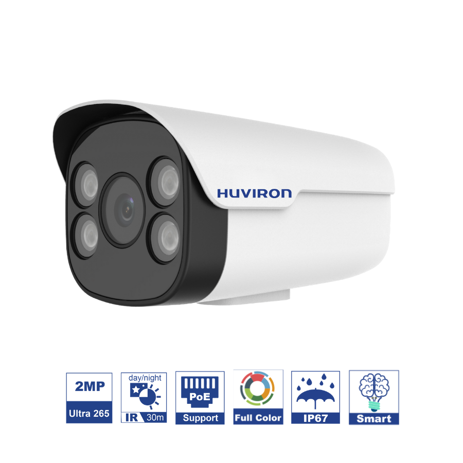 Camera IP thân trụ Huviron HU-NP244DF/I3E