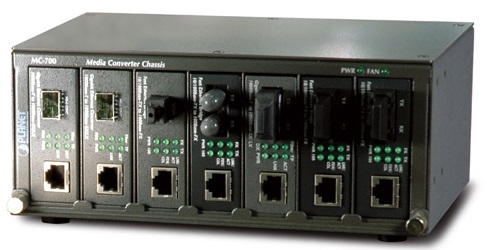 Thiết bị chuyển đổi quang điện Media Converter Planet MC-700