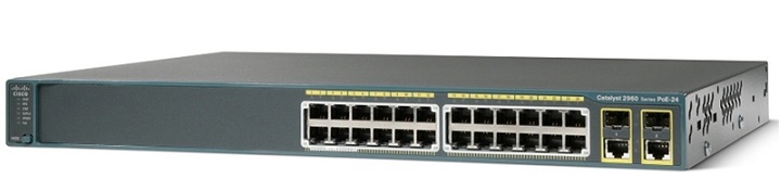 Thiết bị chuyển mạch (switch) Cisco WS-C2960+24LC-L
