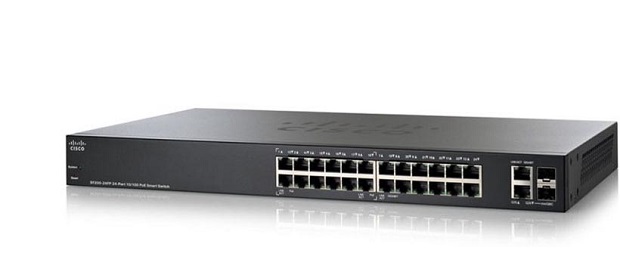 Thiết bị chuyển mạch (switch) Cisco SF250-24P-K9-EU