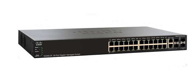 Thiết bị chuyển mạch (switch) Cisco SG350-28-K9-EU