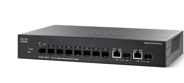 Thiết bị chuyển mạch (switch) Cisco SG350-10SFP-K9-EU
