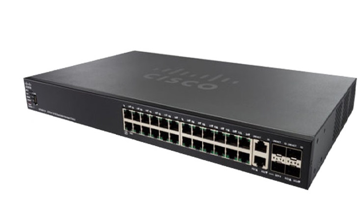Thiết bị chuyển mạch (switch) Cisco SG550X-24P-K9-EU
