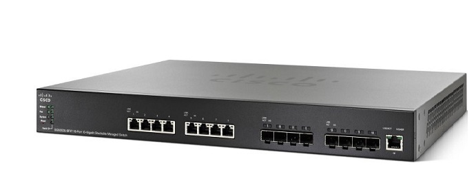 Thiết bị chuyển mạch (switch) Cisco SG550XG-8F8T-K9-EU