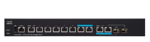 Thiết bị chuyển mạch (switch) Cisco SG350-8PD-K9-EU