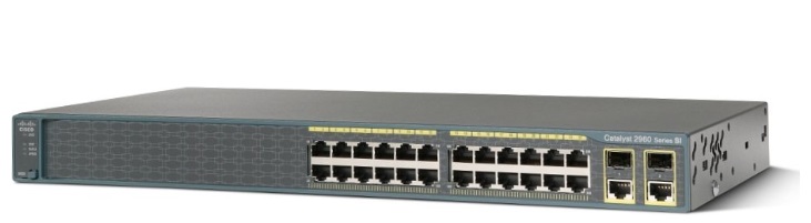 Thiết bị chuyển mạch (switch) Cisco WS-C2960+24LC-S
